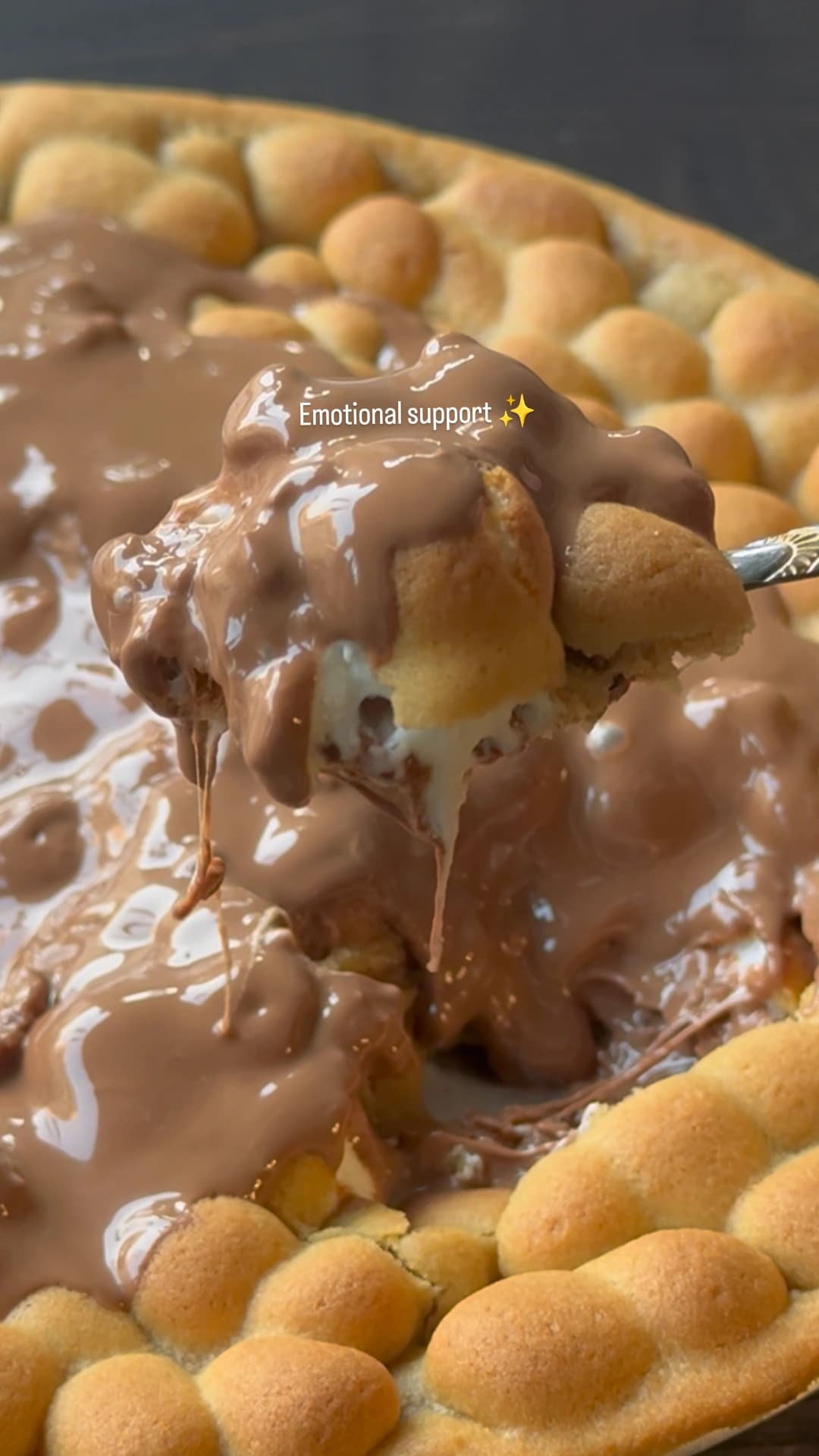 Close-up of toasted marshmallow